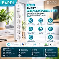 Gambar BARDI SMART POWER STRIP EXTENSION Colokan dari Smartlife Official Store Kota Administrasi Jakarta Barat 1 Tokopedia