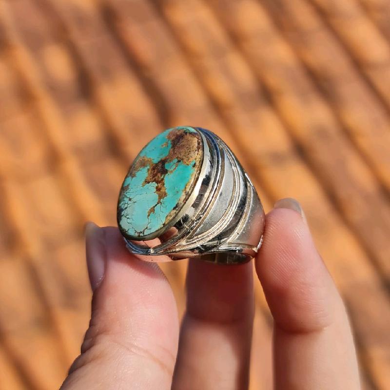 Cincin PIRUS PERSIA JAMINAN BARANG ASLI 100% pirus 1