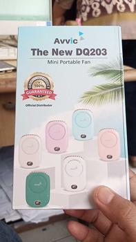 Product Review of Avvic Kipas Angin Mini Portable AVVIC DQ203 ICE BLUE dengan Baterai Rechargeable dan Display Digital from n**1 0
