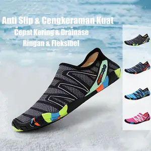 Air Ringan & Cepat Kering｜Anti Slip & Anti Potong untuk Snorkeling, Aktivitas Air,  & Olahraga Outdoor｜Aqua Shoes,  ,  Renang,  Hiking sepatu pantai waterproof aqua Shoes Kaki Panci contoh Sepatu  kapal selam