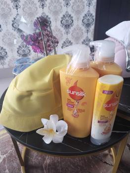 Product Review of [KESEMPATAN MENANG CATOKAN - BUY 2 GET 4] Sunsilk Shampoo Rambut Lembut Soft & Smooth Activ-Infusion Rambut 400ml Isi 2 from f**y 0