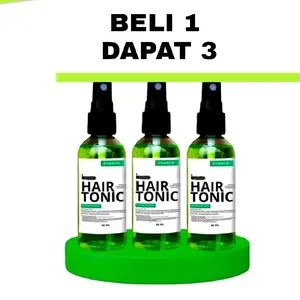 HAIR TONIC Vitamin Rambut Universal Solusi Rambut Rontok & Meluruskan Rambut Pria & Wanita Paket Murah Manfaat Terjamin
