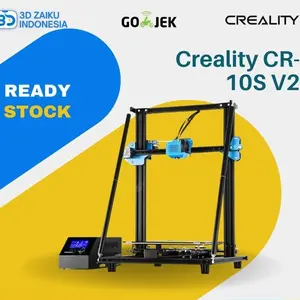 Original Creality CR-10 V2 3D Printer Ukuran Besar Full Upgraded Parts