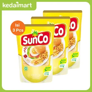 Sunco Minyak Goreng Pouch 2 L X 3 Pcs