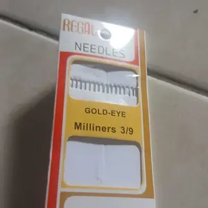 [COD] SK C1005 Jarum Jahit Tangan Isi 16 Gold Eye Milliners 3/9 Needles