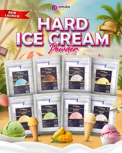 [HARD ICE CREAM SERIES] Hard Ice Cream Powder / Bubuk Es Krim Premium Quality Rasa Aneka Rasa 250 Gr 500 Gr 1 Kg Omura Powder