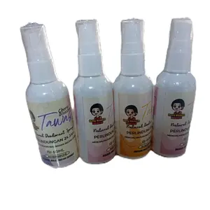 Bandling 4 Tawas RATU AYU BPOM Natural Deodorant Spray - Parfum mencerahkan