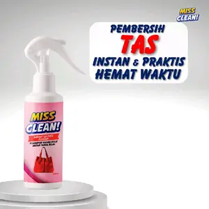 missclean pembersih tas tanpa bilas praktis instan dan hemat waktu