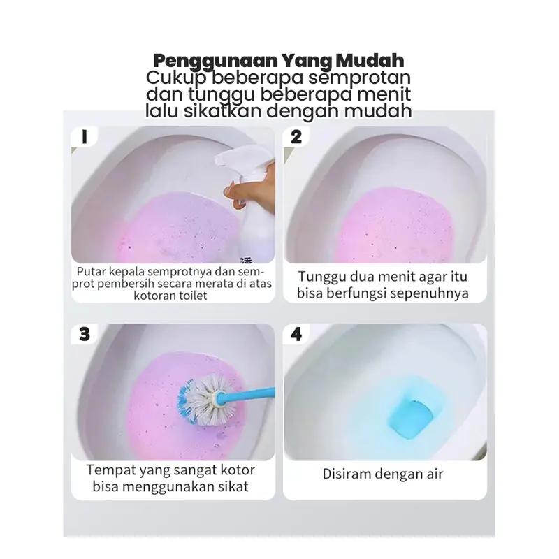 Pembersih Toilet Bunga Penghilang Bau dan Urin Kamar Mandi yang Ampuh 7