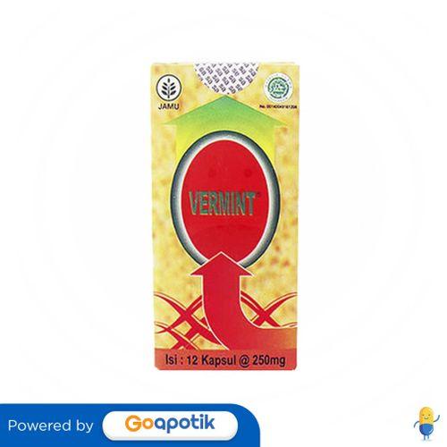 Gambar VERMINT KAPSUL CACING BOX 12 KAPSUL dari Apotek Sekar Farma by GoApotik Kab. Kudus Tokopedia