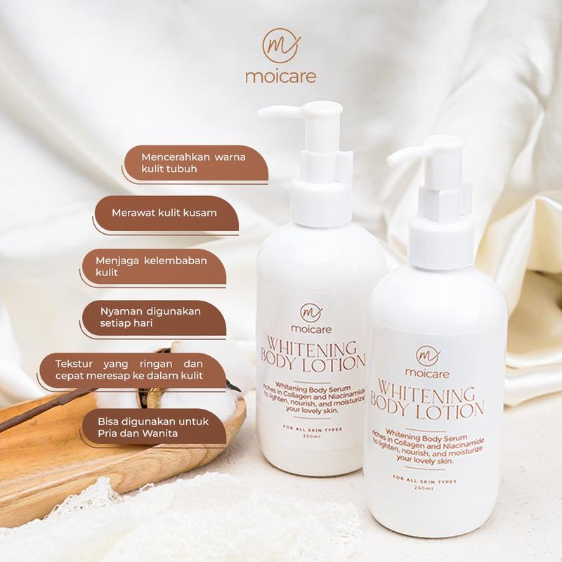 Moicare Whitening & Brightening Body Serum - Pemutih Badan Pencerah Kulit, Bodycare 2