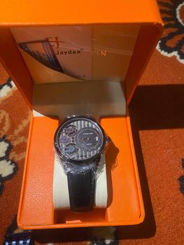 Product Review of DISKON  Evans Jayden Jam Tangan Pria 9953-1 Rantai Stainless Steel Analog Sapphire Glass Water Resistant 5ATM Watches Kaca from u**7 1