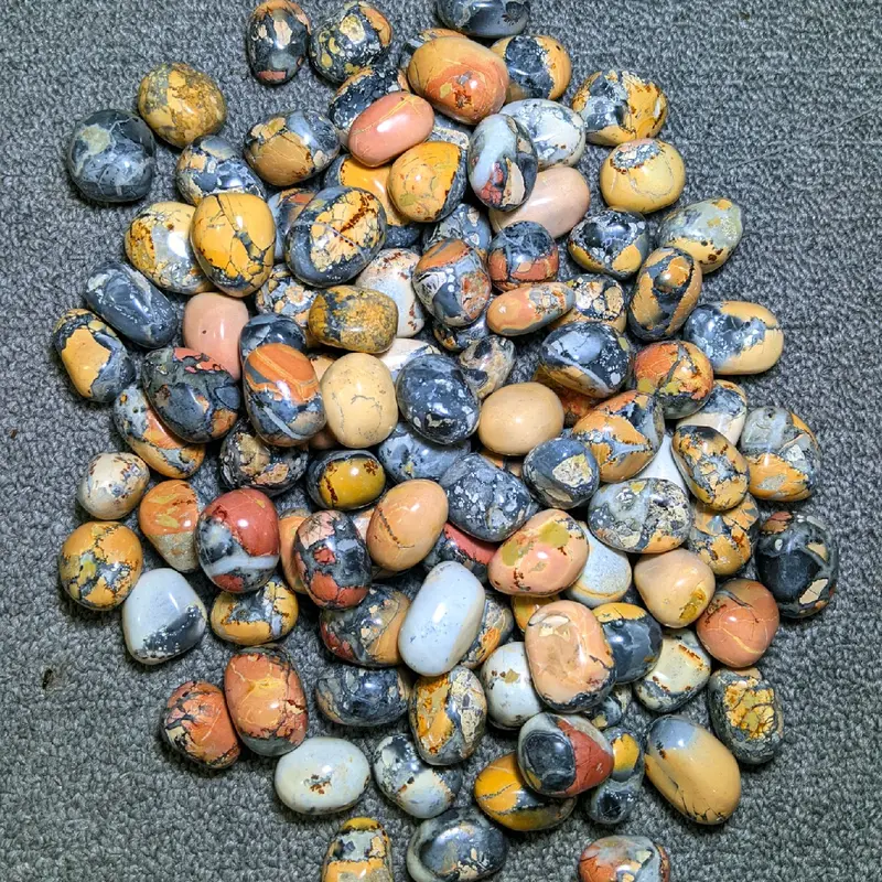 Tumbled Batu Jatuh Natural untuk Dekorasi Rumah 6