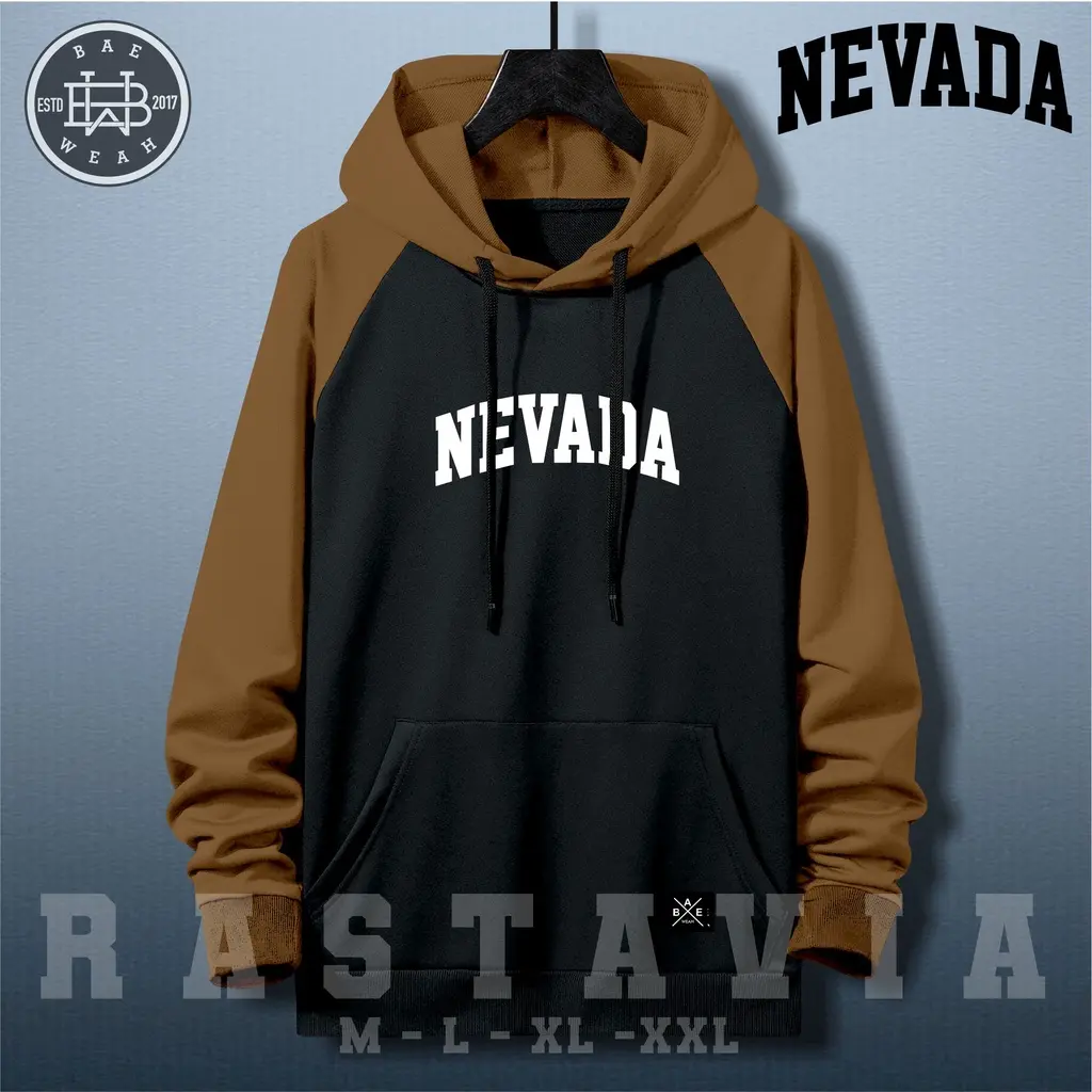 COD!! NEW sweater hody pria/jaket distro original NEVADA BEST SELLER
