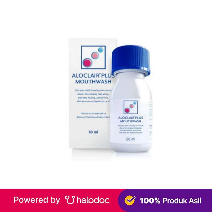 Gambar aloclair plus oral 60 ml larutan kumur dari Apotek Helios Medika Sukmajaya Kota Depok Tokopedia