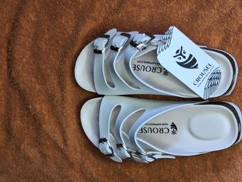Product Review of Crousel Sandal Casual \ Women - Lantana White from _**1 0