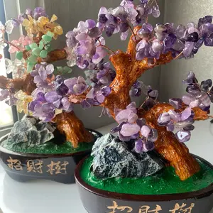 Lucky crystal tree < Pohon Keberuntungan > Dekorasi Crystal