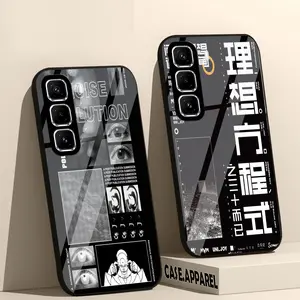 Softcase Kaca Glossy Inf*n*x Hot 50 Pro Plus - Kesing Hp Infin*x Hot 50 Pro Plus Casing Cover GC 327