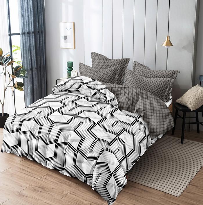 Gambar Vallery Quincy - Bed Cover Set King 180x200 Tinggi 30Cm Fitted - Luxton dari Lady Rose Sprei Kab. Bandung Tokopedia