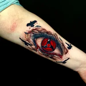 Tatto temporary mata sheringan