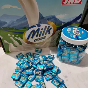 Permen Susu Milk Cube isi 120 pcs Candy Snack Cemilan