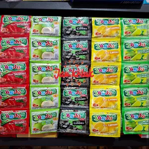 Jasjus Minuman Buah Aneka Rasa Mix 5 renteng (50 pcs)