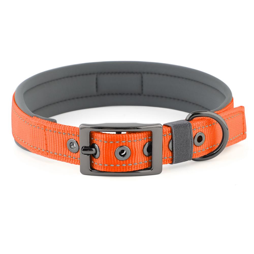 Kalung Anjing Nyaman Reflektif Malam | Comfortable Reflective Dog Collar for Small Medium Large Dogs