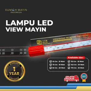 Lampu LED View MAYIN Aquarium ikan Arowana / Arwana Packing PVC - View Mayin