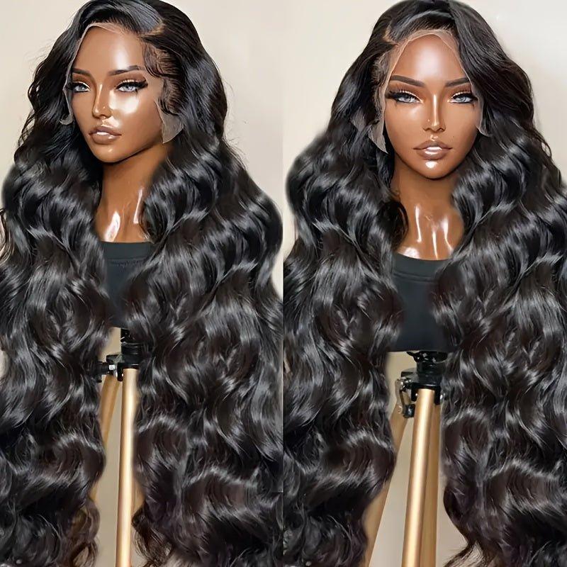 Product Introduction of LEMODA Body Wave 13x4 Full Lace Front Wigs 210% High Density Human Hair for Women HD Lace Front Human Hair Wig With Baby Hair Natural Black 13