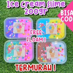 [PROMO] ICE CREAM SLIME 200GR TERMURAH Mainan
