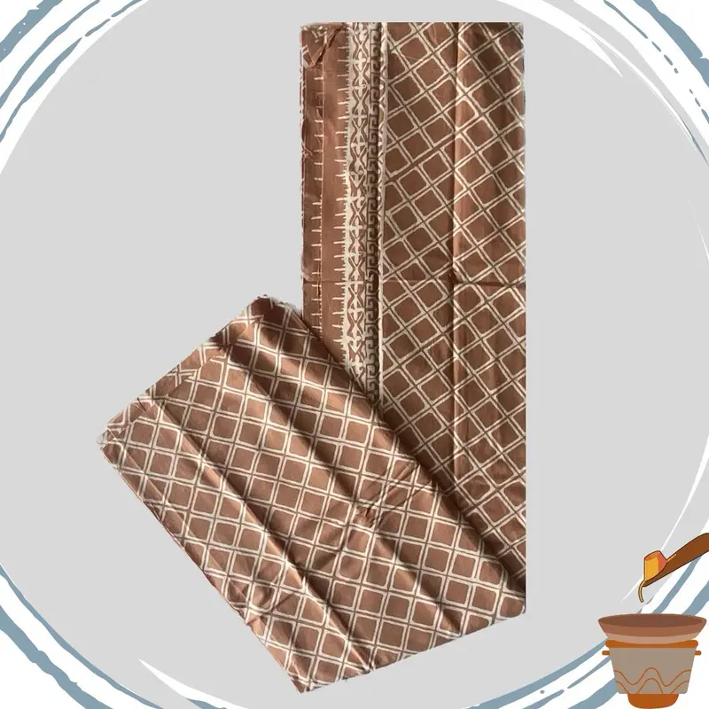 SARUNG SANTRI PUTRI (SARUNG BATIK CAP ) / KAIN BATIK CAP - EDISI WARNA COKSU { BATIK TASIK - BATIK GARUTAN } 8