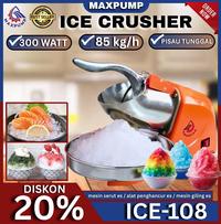 Gambar MAXPUMP mesin serut es / alat penghancur es / mesin giling es / Ice Crusher dengan Pisau Ganda / Ice Smashing Machine Penghalus Es 2 Mata Pisau (Ice Crusher Double Blade) Parutan Es dari Poseidonpump Kota Administrasi Jakarta Utara 1 Tokopedia