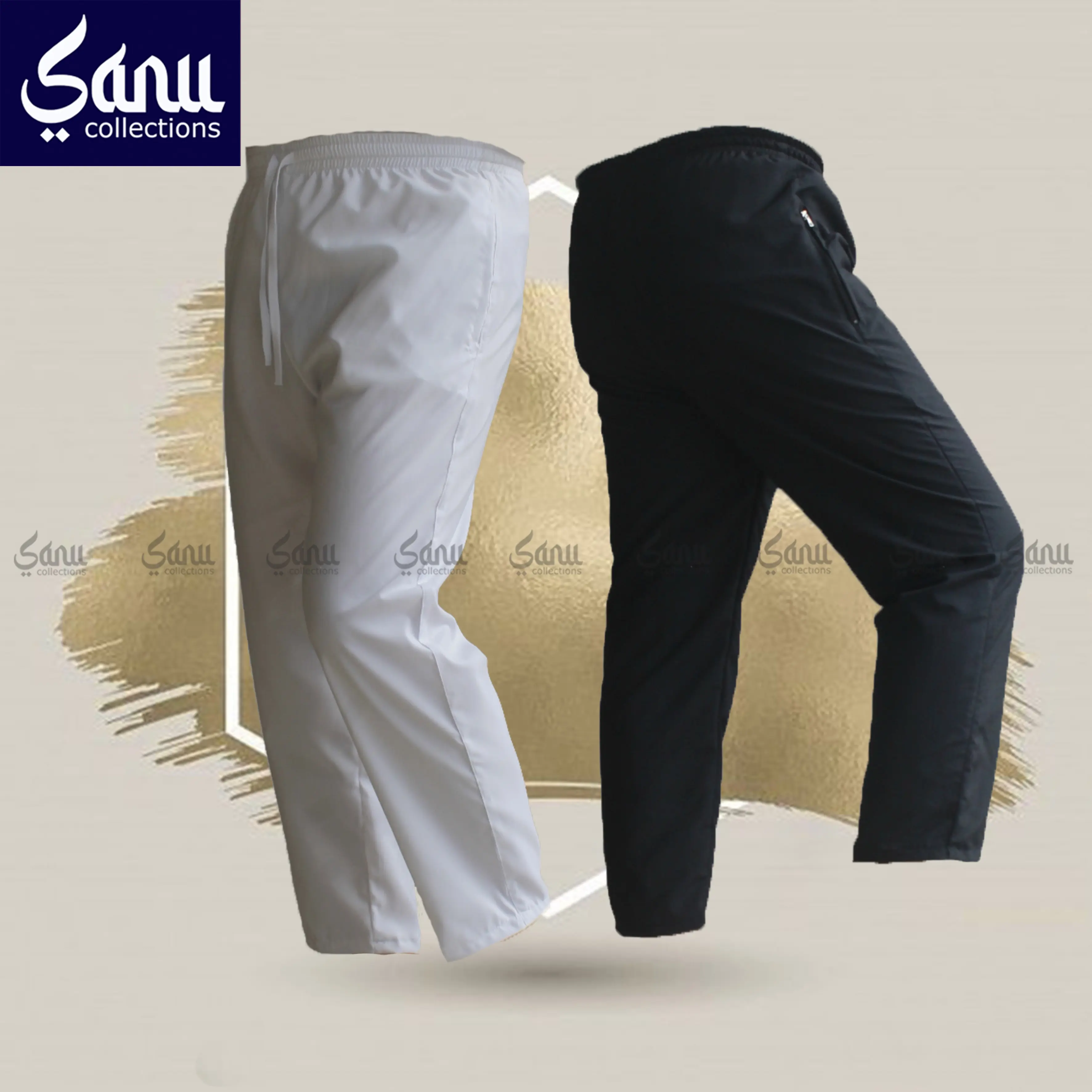 Celan Sirwal/Celana Umroh / Celana Haji /Celana Cingkrang Celana Sirwal Komprang Pangsi Rangkapan Pria