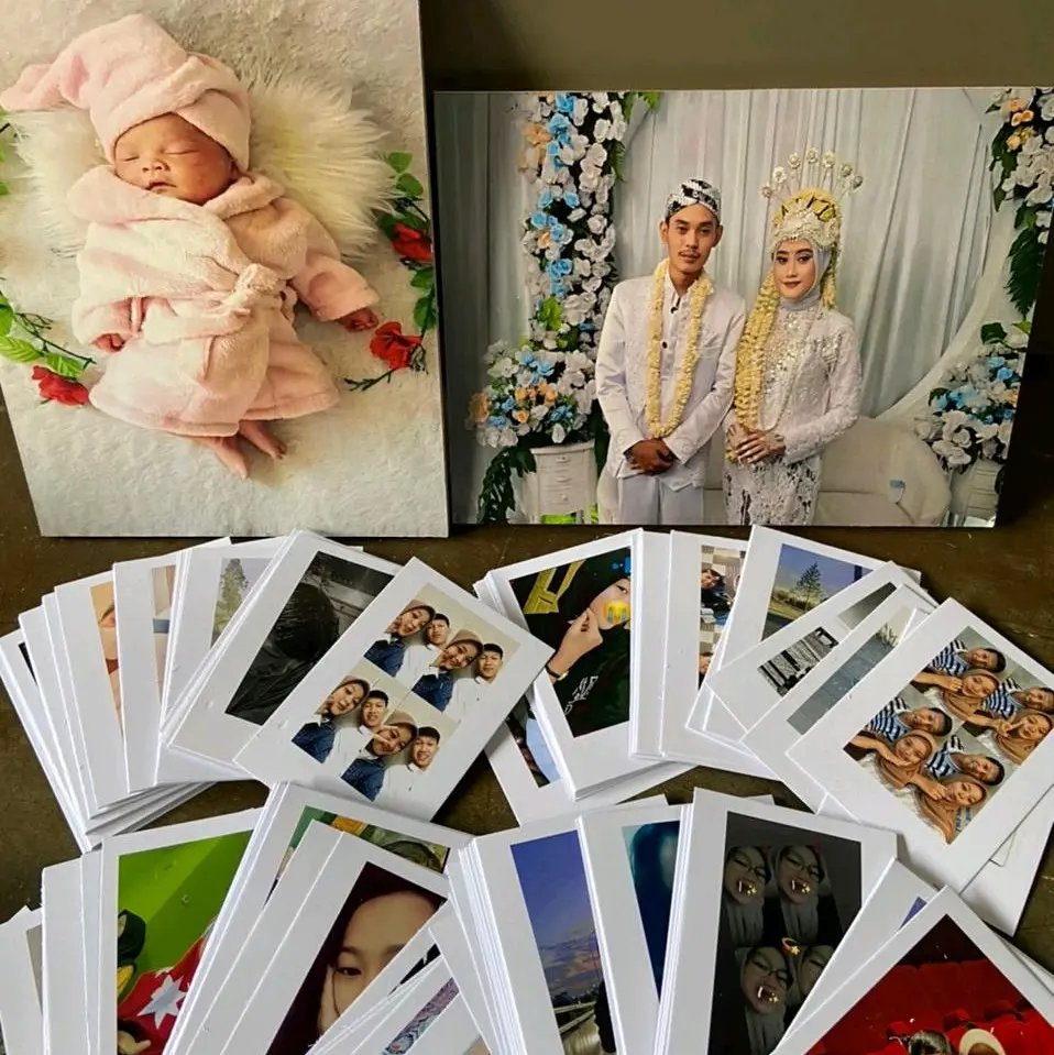 COD Cetak Foto Polaroid Termurah Ukuran 2R 25 Foto Sehari Jadi