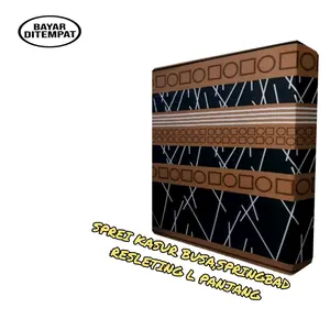 sprey kasur berseliting.sarung kasur busa sprei