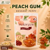 Gambar Laoats Peach Gum Drink Powder 200g - LO PEACH GUM VANILLA  dari Laoats Store Kota Tangerang 1 Tokopedia
