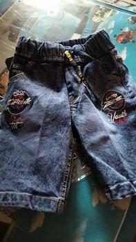 Product Review of Celana jeans pendek anak laki-laki usia 1-5 tahun celana jeans pendek PD18 Motif Bordir Fashion Bayi from I**a R**6 1