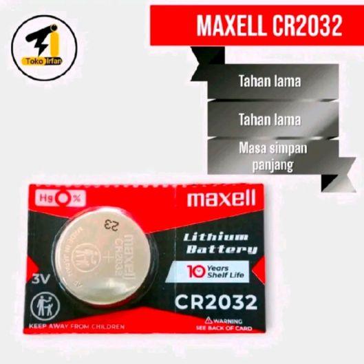 Batre MAXELL CR2032 Batre Lithium Original Japan 3V Cocok Untuk Jam Tangan Awet dan Tahan Lama - Watches (COD)