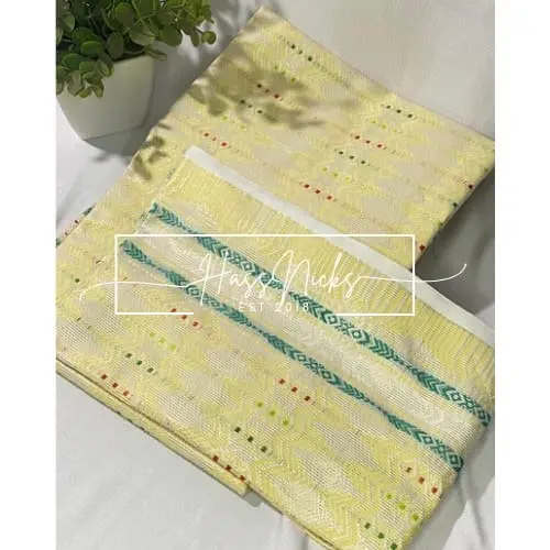 Warna Crem Kain Songket Thailand - Jenis Kain Tradisional