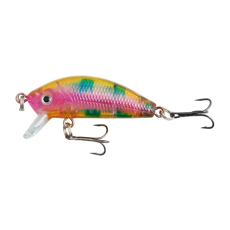 Umpan Casting Gabus Minnow 5cm Tipe Mengapung - Lure Ikan Pancing memancing dengan umpan buatan warna g 7