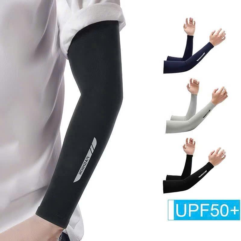 Găng tay chống nắng thể thao chất liệu mát lạnh chống UV tốt- co giãn thoải mái