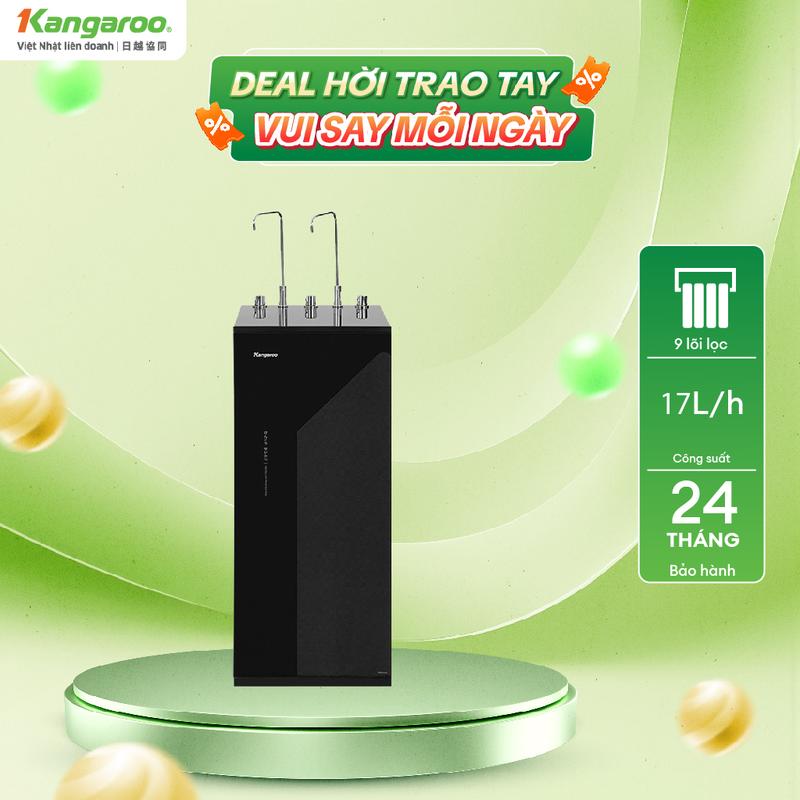 KG10A17 Máy lọc nước RO nóng nguội lạnh Kangaroo 10 lõi.