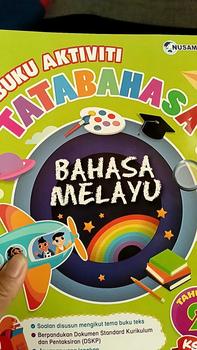 Product Review of [HAYATI] Buku Rujukan & Latihan - Tatabahasa Buku Aktiviti Latihan Meningkatkan Kemahiran Tatabahasa | Buku Aktiviti Bahasa Melayu | Nusamas KSSR from H**H 0