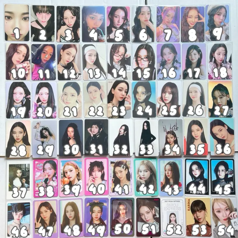 Photocard aespa Karina Winter Official 0