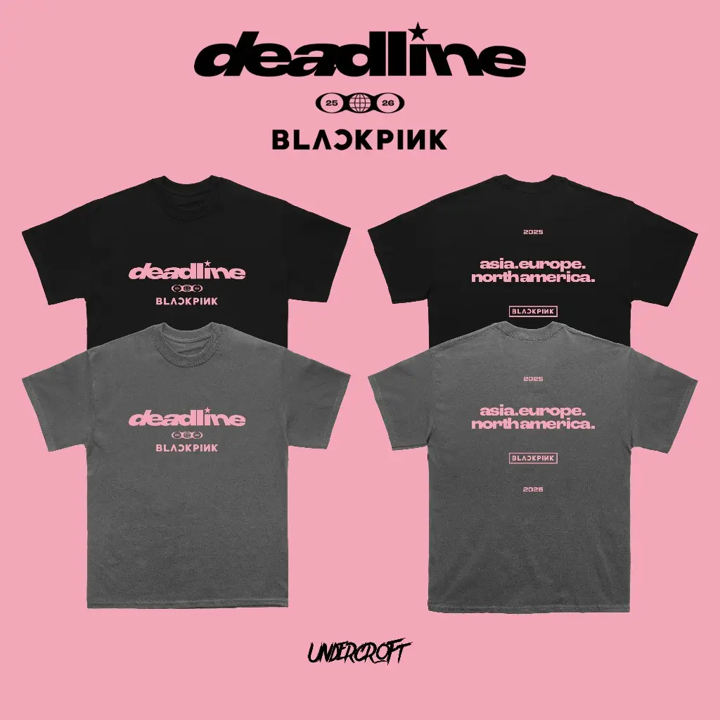 blackpink deadline shirt - TikTok Shop Malaysia