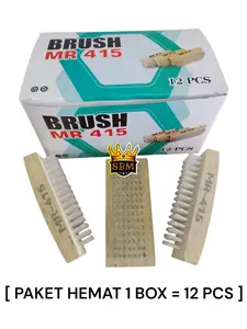 ISI 12 ~ SBM ~ SIKAT KAYU SERBAGUNA / SIKAT PAKAIAN / BAJU / LANTAI SIKAT BAJU / SIKAT WC PROMO !!!!!