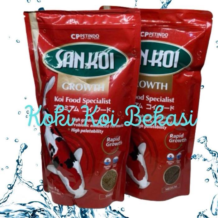 Sankoi Growth 1 Kg Medium Size 5 mm / Sankoi 1 Kg Growth - Shop | Tokopedia