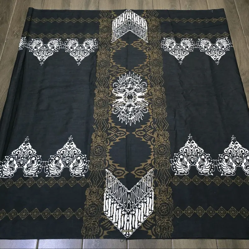 Sarung Batik ASTEX Terbaru Dewasa Motif Candi Mekar Muslim Katun Lembut Santri 1