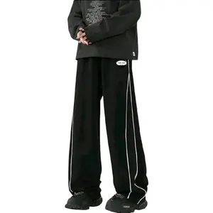 Logic.style Celana Panjang Unisex Vintage Baggy Pants Casial | Gesper Pungsional Longgar Baggy Pants K670 Y Casual