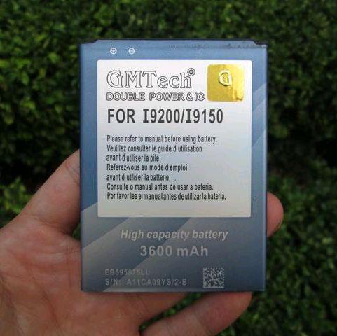 Gambar Baterai Samsung Mega 6.3 i9200 Merk GMTech With IC protection 3600mAh dari CNC phoneshop Kota Administrasi Jakarta Pusat Tokopedia